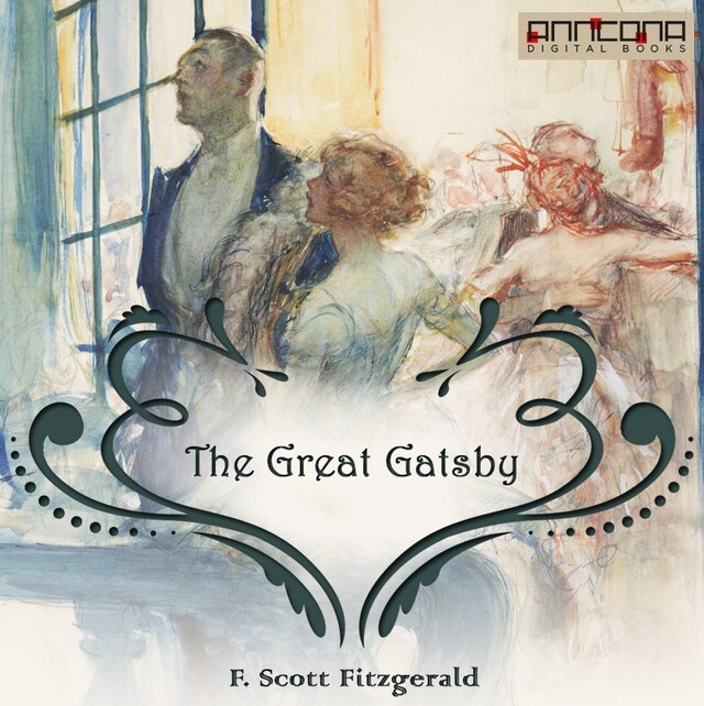 Book cover for The Great Gatsby