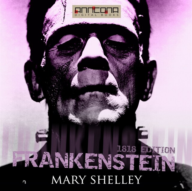 Book cover for Frankenstein (1818 edition)