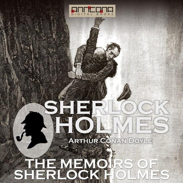 Kirjankansi teokselle The Memoirs of Sherlock Holmes
