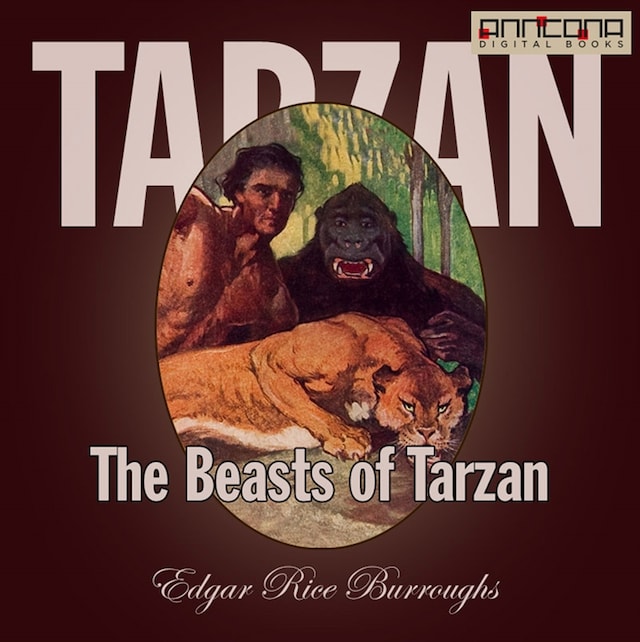 Kirjankansi teokselle The Beasts of Tarzan