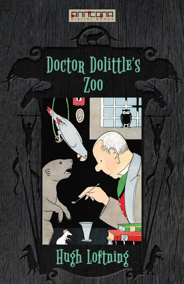 Kirjankansi teokselle Doctor Dolittle's Zoo