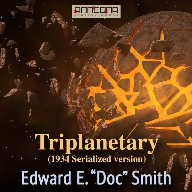 Book cover for Triplanetary (1934, serialized version)