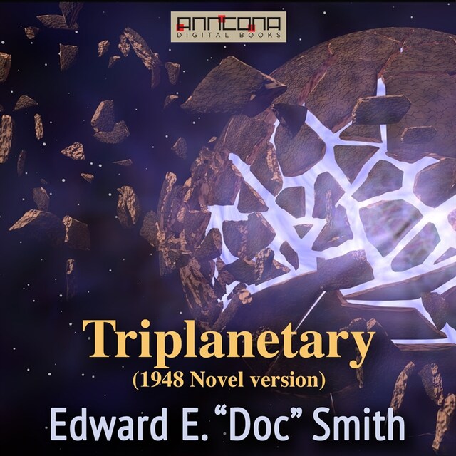 Book cover for Triplanetary (1948 novel version)