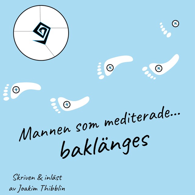 Boekomslag van Mannen som mediterade baklänges