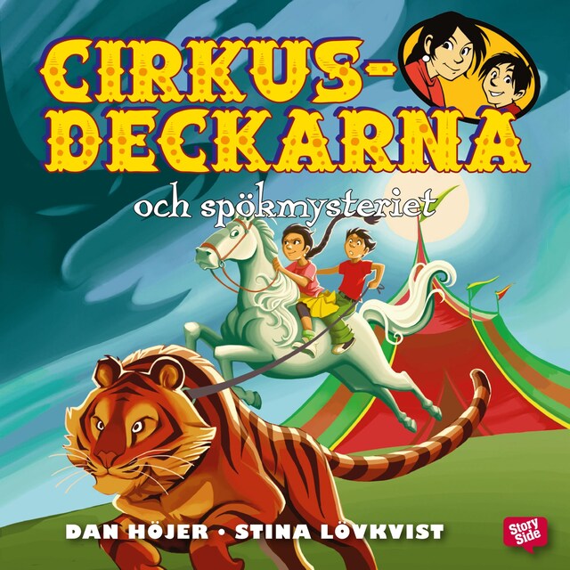Cirkusdeckarna och spökmysteriet Bogomslag for Cirkusdeckarna och spökmysteriet