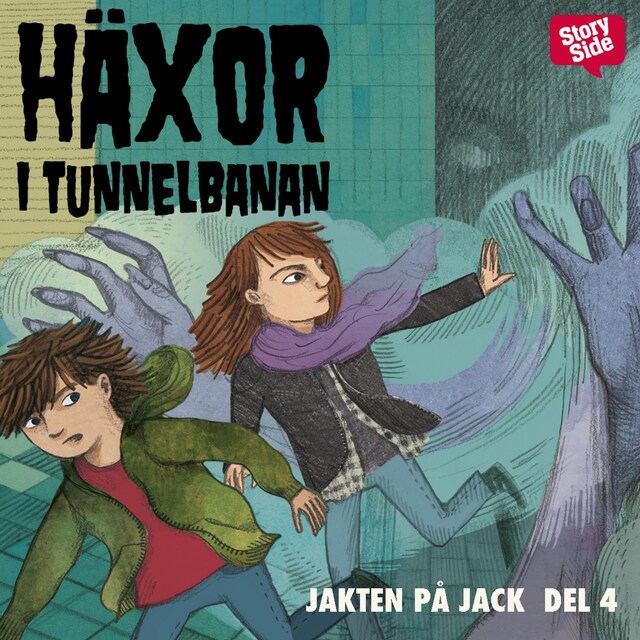 Couverture de livre pour Häxor i tunnelbanan