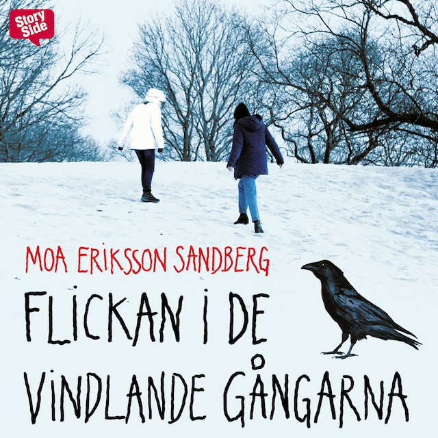 Book cover for Flickan i de vindlande gångarna