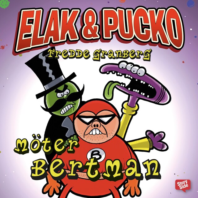 Book cover for Elak & Pucko möter Bertman
