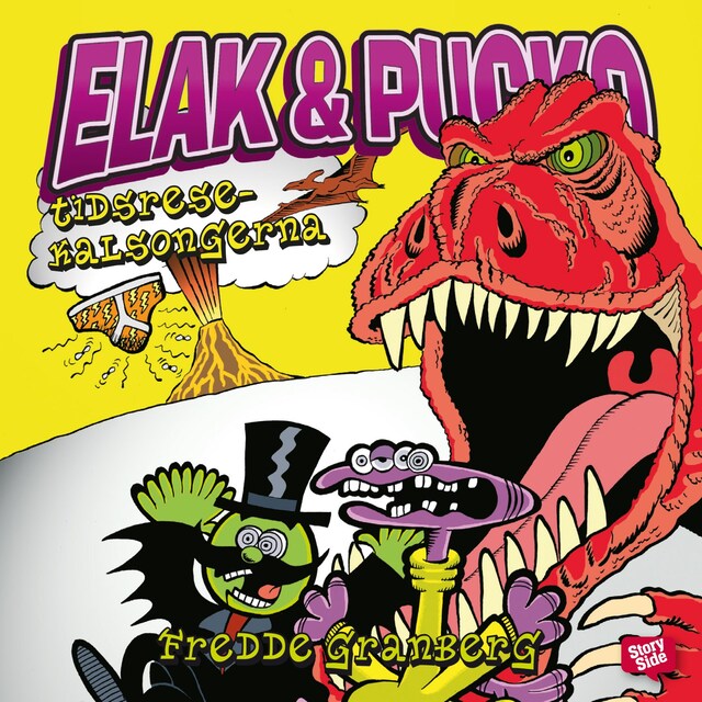 Buchcover für Elak & Pucko - tidsresekalsongerna