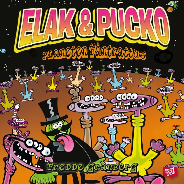 Book cover for Elak & Pucko - planeten Fåntrattus