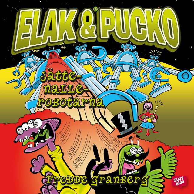 Bokomslag for Elak & Pucko - jättenallerobotarna