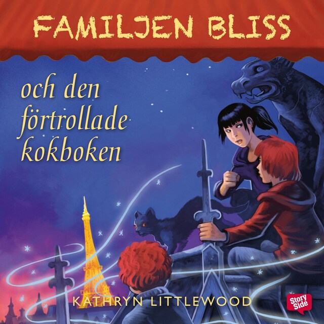 Book cover for Familjen Bliss och den förtrollade kokboken