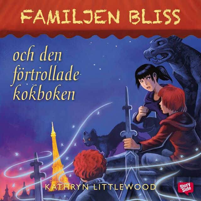 Buchcover für Familjen Bliss och den förtrollade kokboken