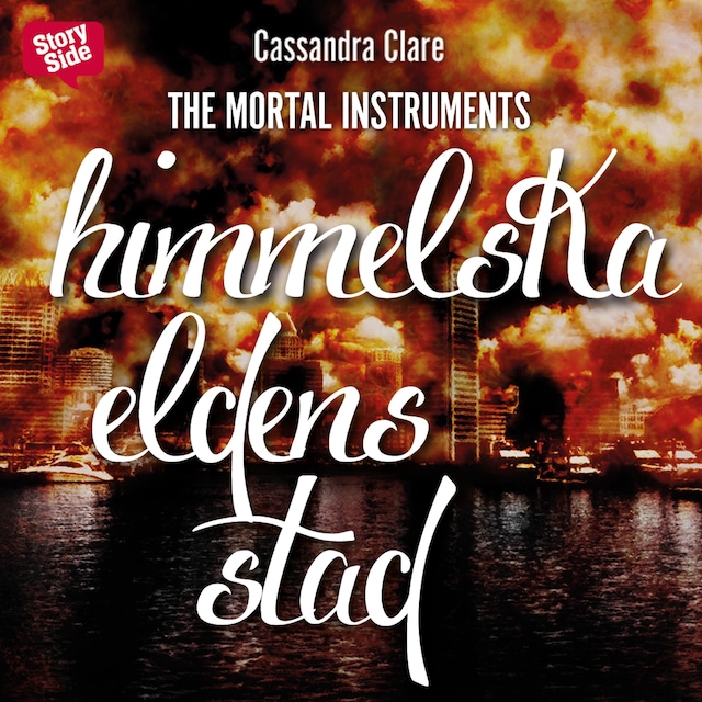 Book cover for Himmelska eldens stad