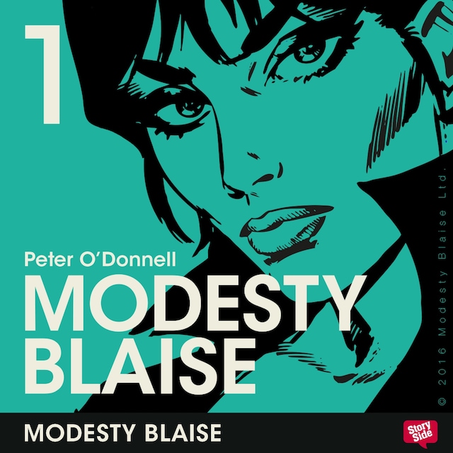 Boekomslag van Modesty Blaise