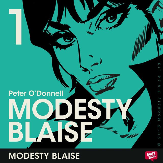 Book cover for Modesty Blaise