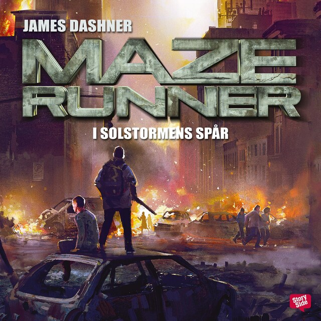 Book cover for Maze runner - I solstormens spår