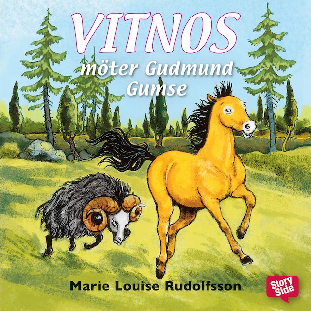 Couverture de livre pour Vitnos möter Gudmund Gumse