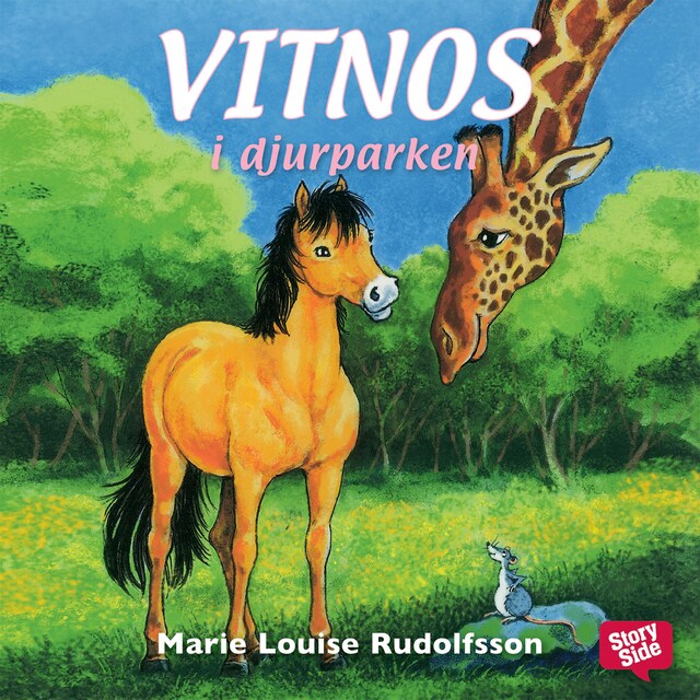 Copertina del libro per Vitnos i djurparken