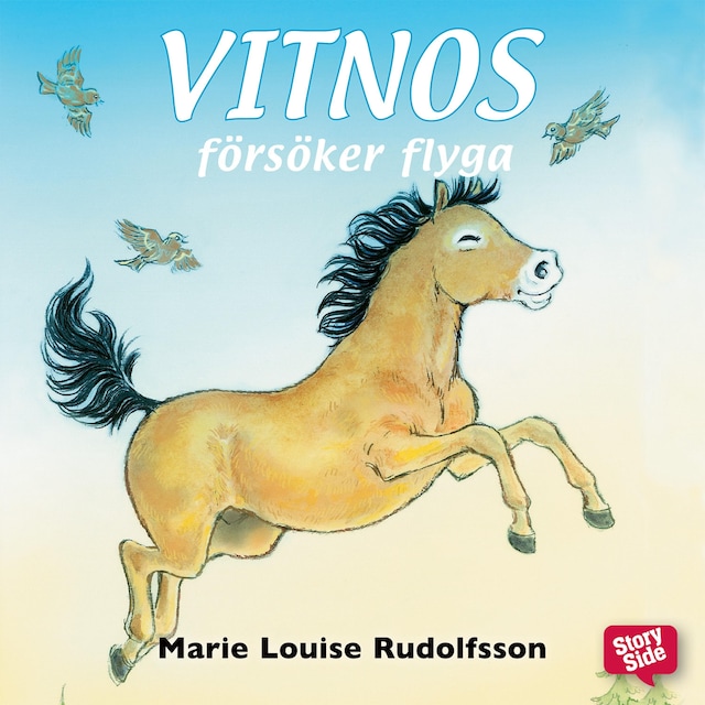 Book cover for Vitnos försöker flyga