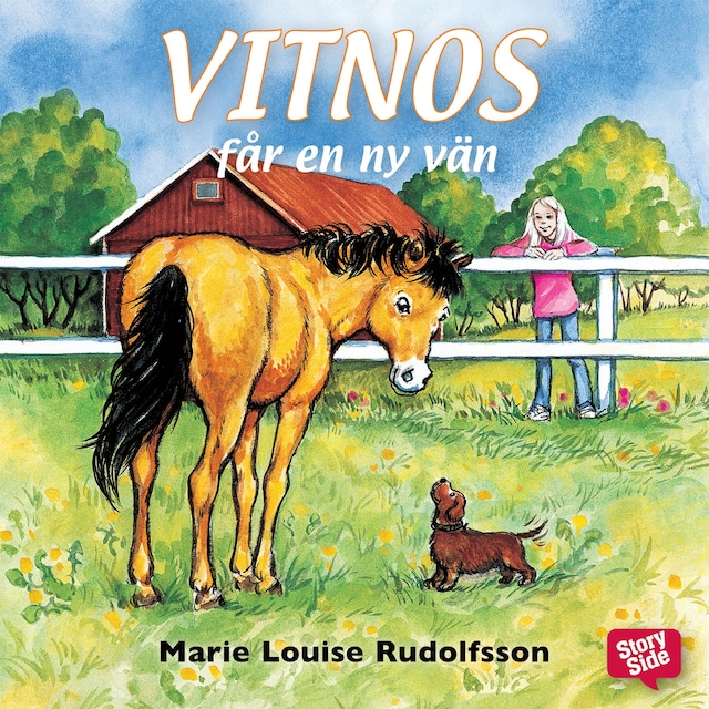 Buchcover für Vitnos får en ny vän
