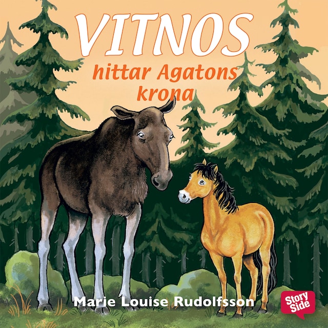 Book cover for Vitnos hittar Agatons krona