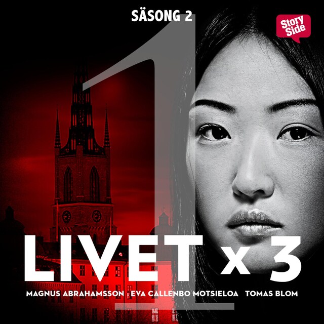 Book cover for Livet x 3 - säsong 2 del 1