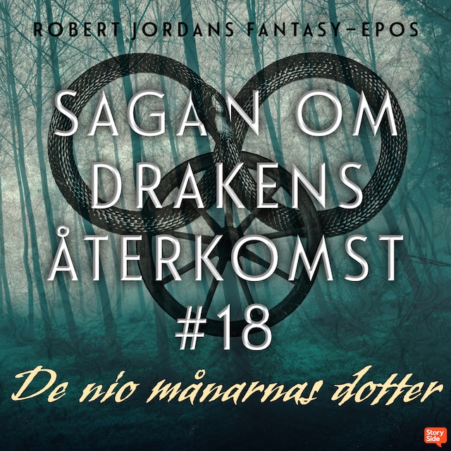 Okładka książki dla De nio månarnas dotter