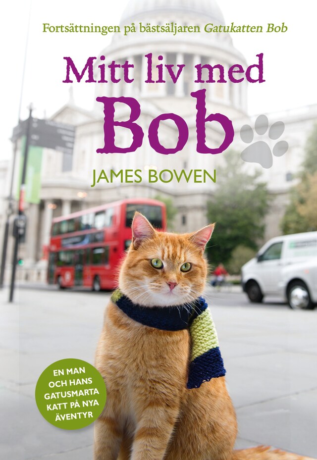 Okładka książki dla Mitt liv med Bob