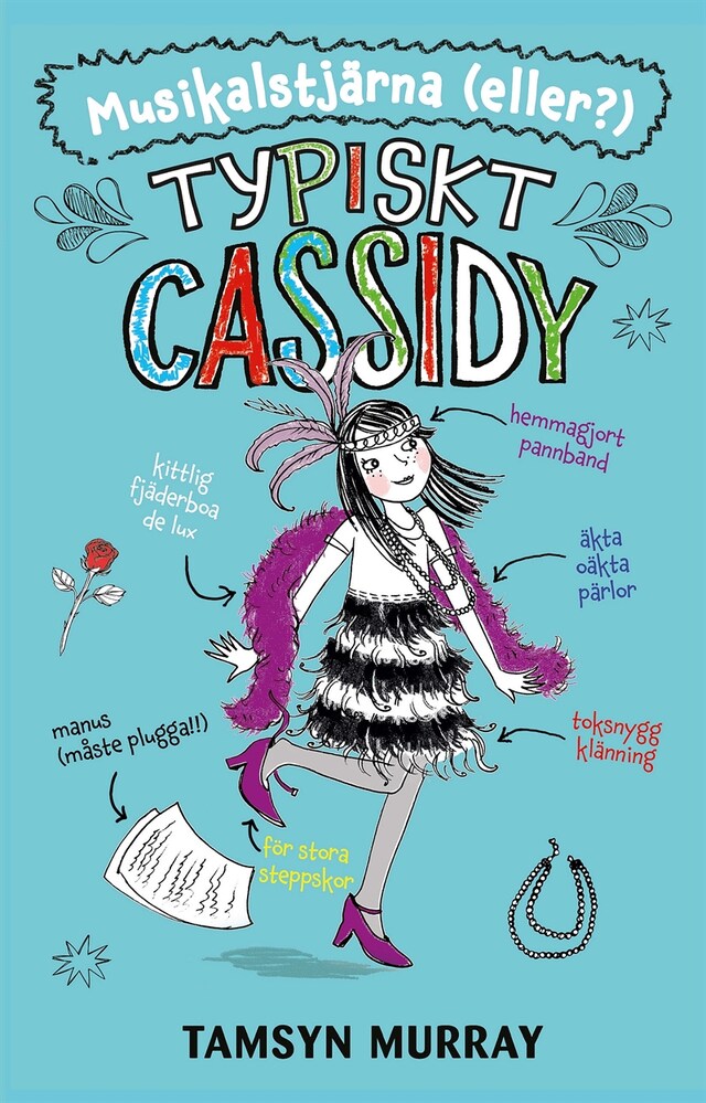 Couverture de livre pour Typiskt Cassidy: Musikalstjärna (eller?)