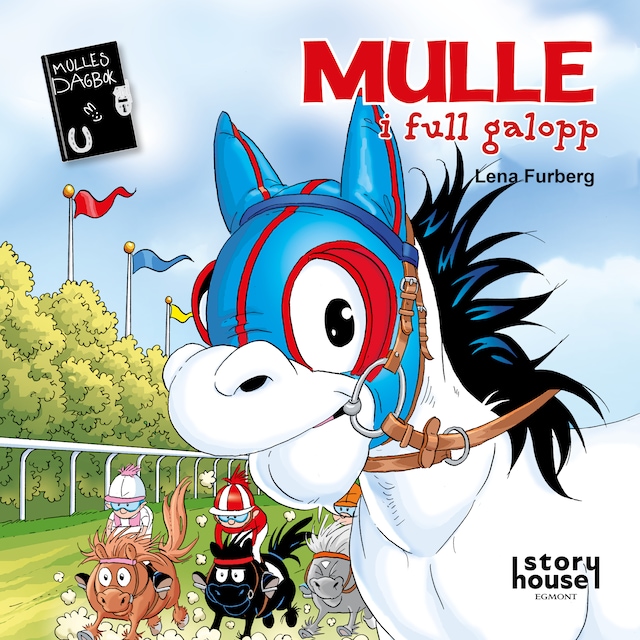 Kirjankansi teokselle Mulle i full galopp