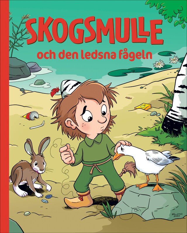 Couverture de livre pour Skogsmulle och den ledsna fågeln