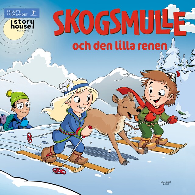 Book cover for Skogsmulle och den lilla renen