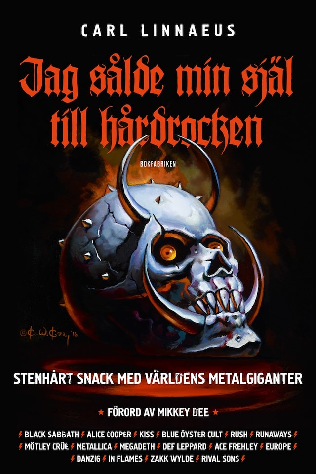 Copertina del libro per Jag sålde min själ till hårdrocken