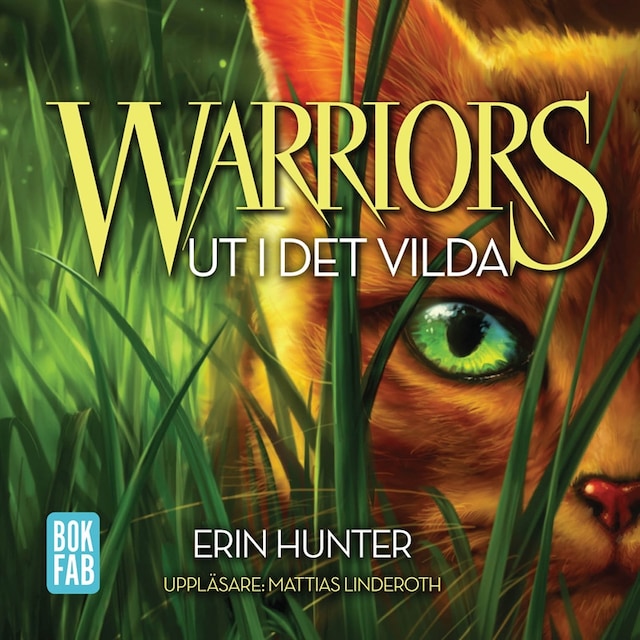 Book cover for Warriors. Ut i det vilda