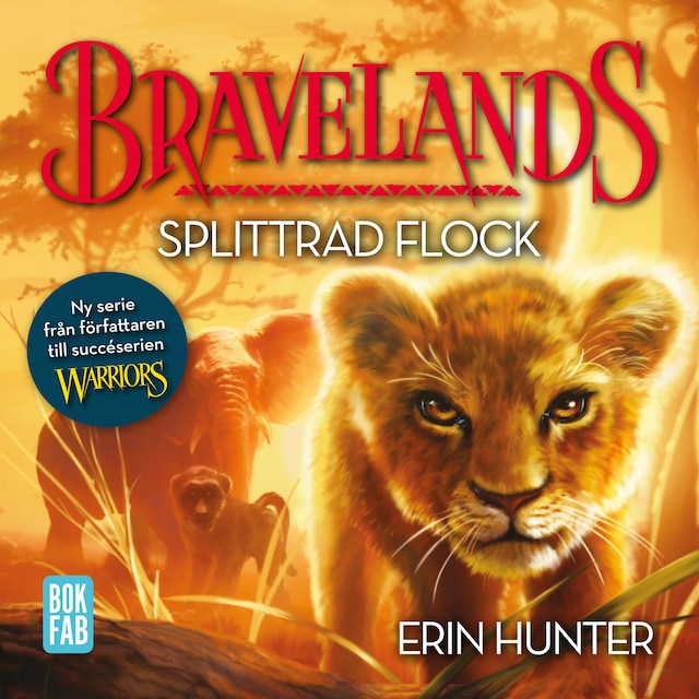 Book cover for Bravelands – Splittrad flock