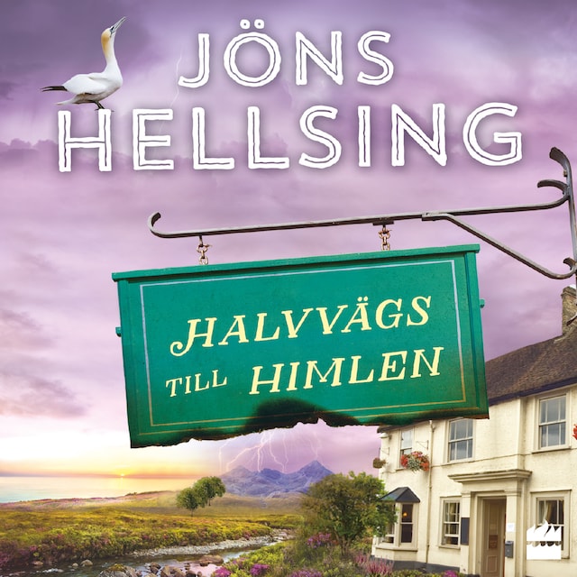 Book cover for Halvvägs till himlen