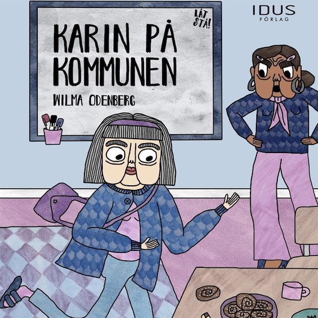 Buchcover für Karin på kommunen