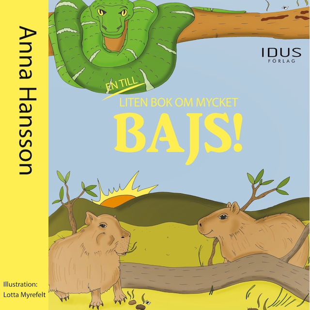 Book cover for En till liten bok om mycket bajs!