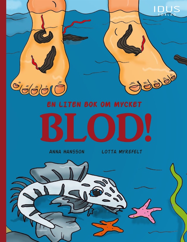 Book cover for En liten bok om mycket blod!