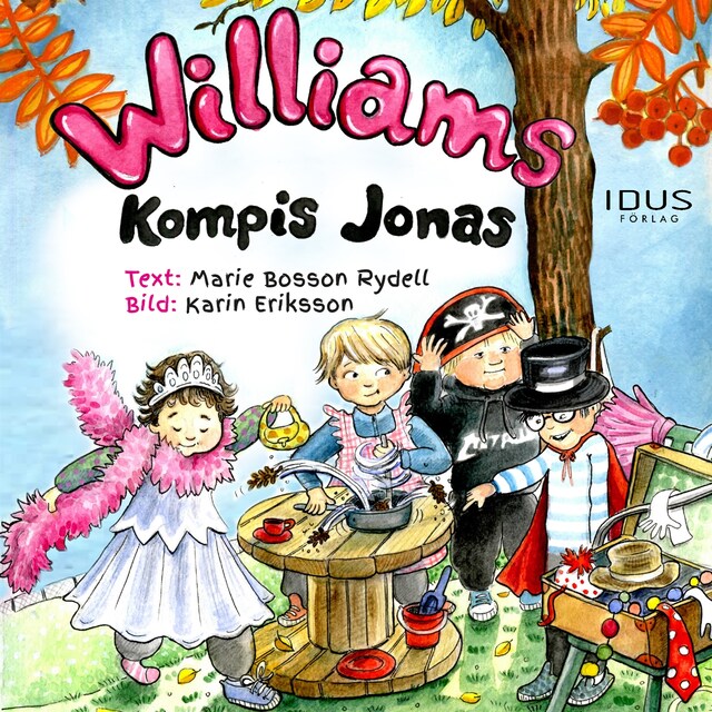 Kirjankansi teokselle Williams kompis Jonas