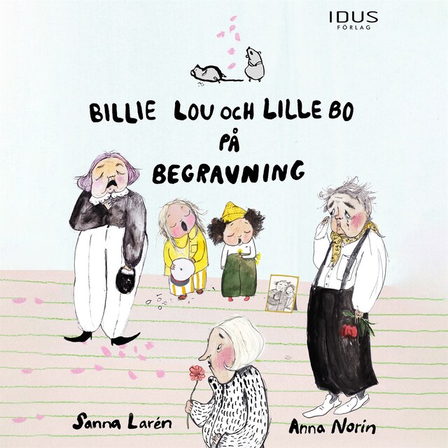 Couverture de livre pour Billie Lou och Lille Bo på begravning