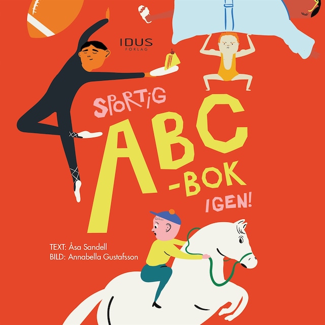 Book cover for Sportig ABC-bok igen!