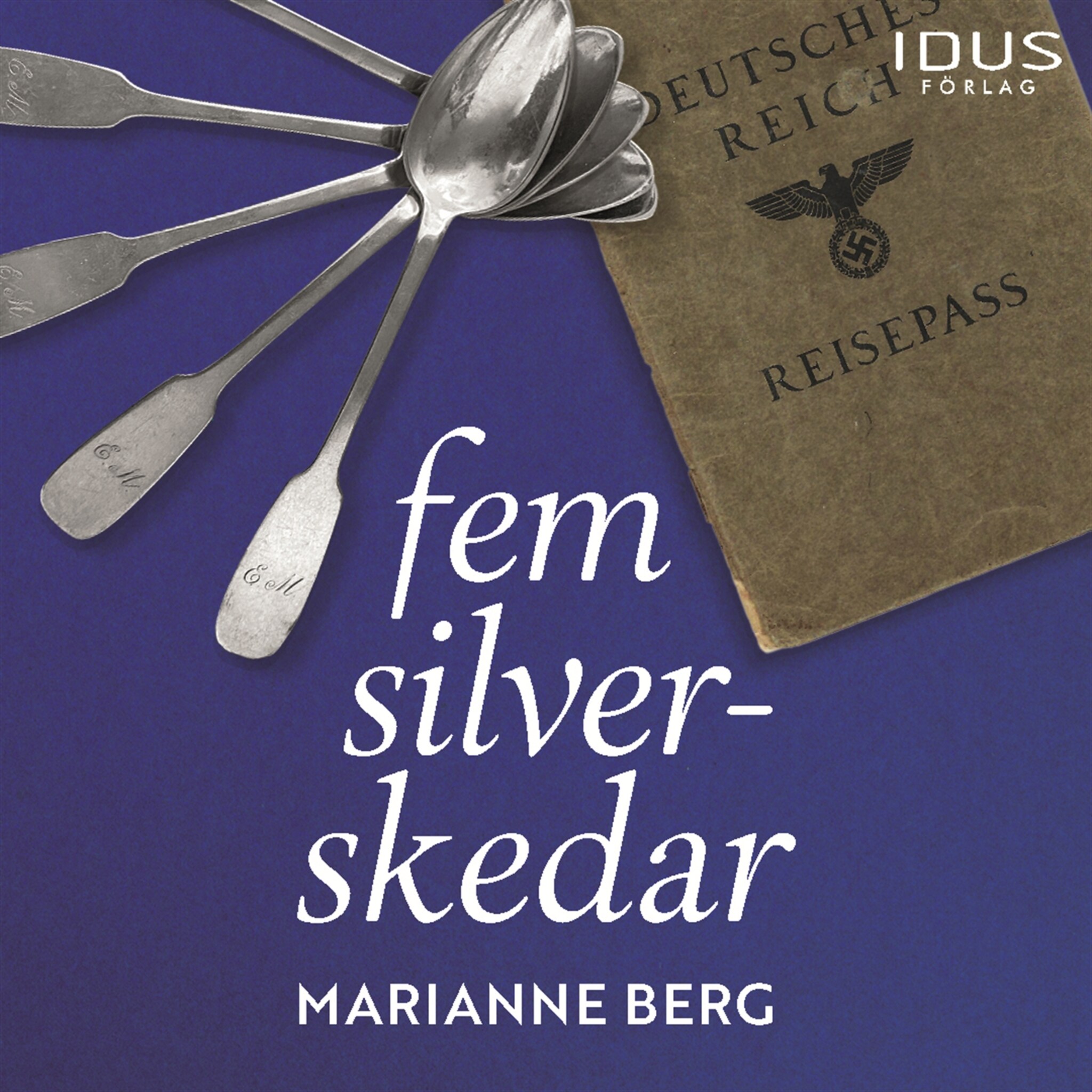 Fem silverskedar