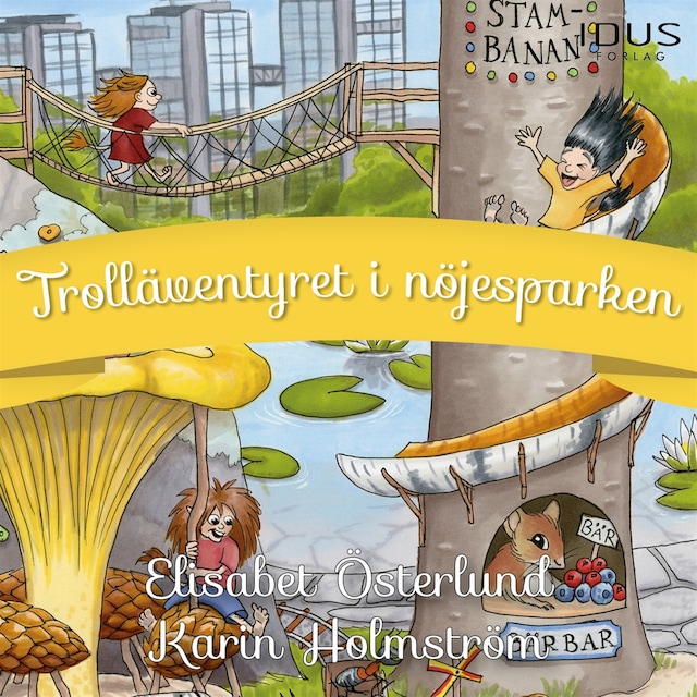 Book cover for Trolläventyret i nöjesparken