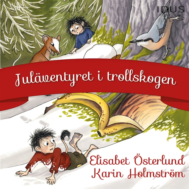 Book cover for Juläventyret i Trollskogen
