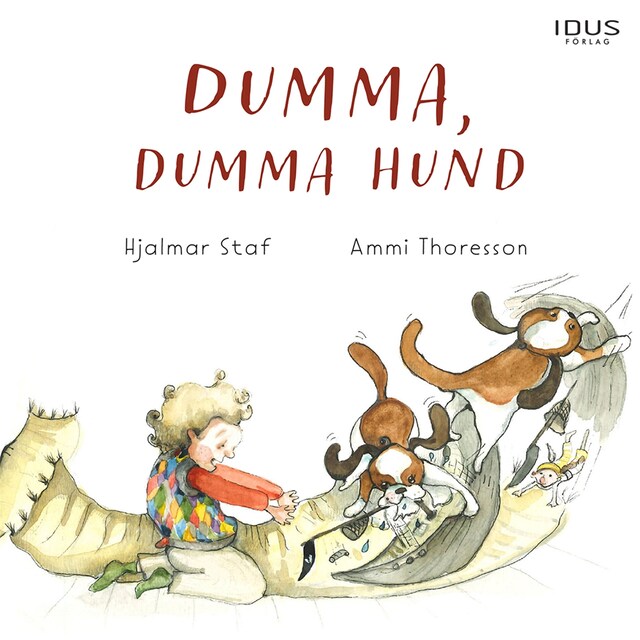 Boekomslag van Dumma, dumma hund