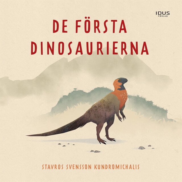 Couverture de livre pour De första dinosaurierna