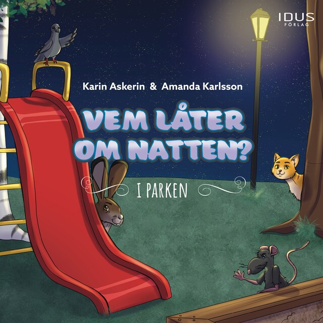 Couverture de livre pour Vem låter om natten - I parken