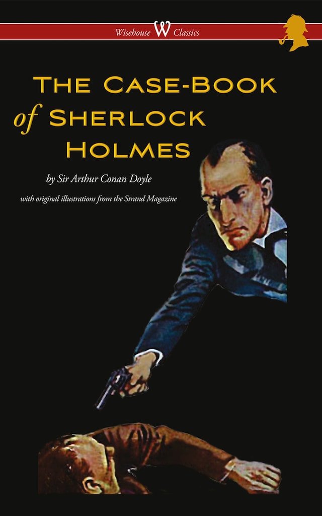 Book cover for The Case-Book of Sherlock Holmes